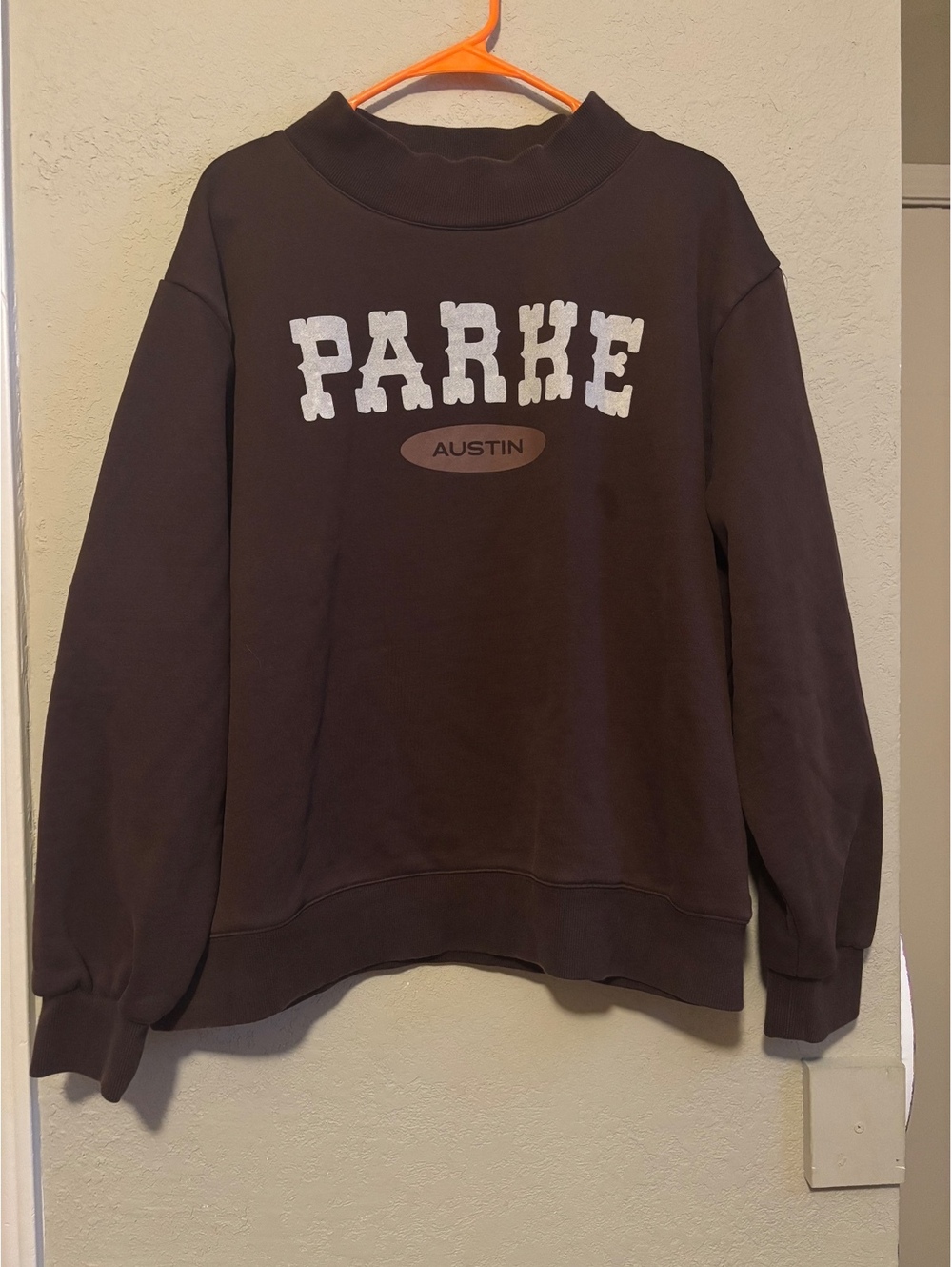 PARKE Austin Brown XXL Pullover Sweatshirt